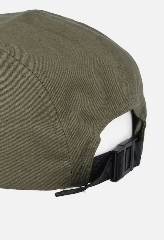 5 PANEL LOGO HAT OLIVE