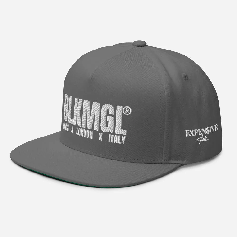 BLKMGL Flat Bill Cap