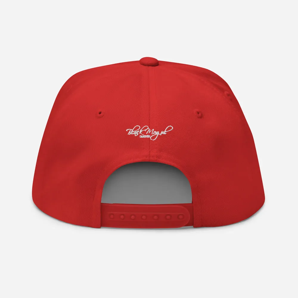 BLKMGL Flat Bill Cap