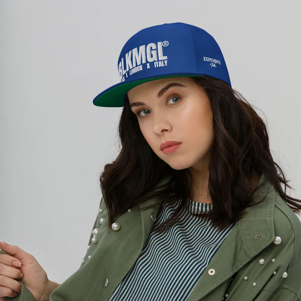 BLKMGL Flat Bill Cap