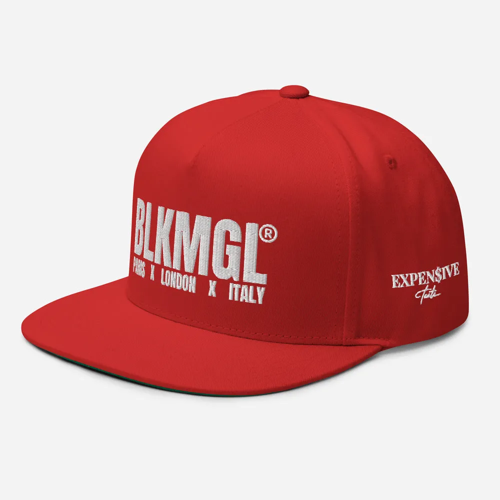 BLKMGL Flat Bill Cap