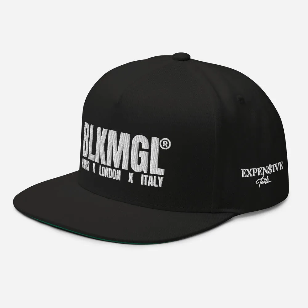 BLKMGL Flat Bill Cap