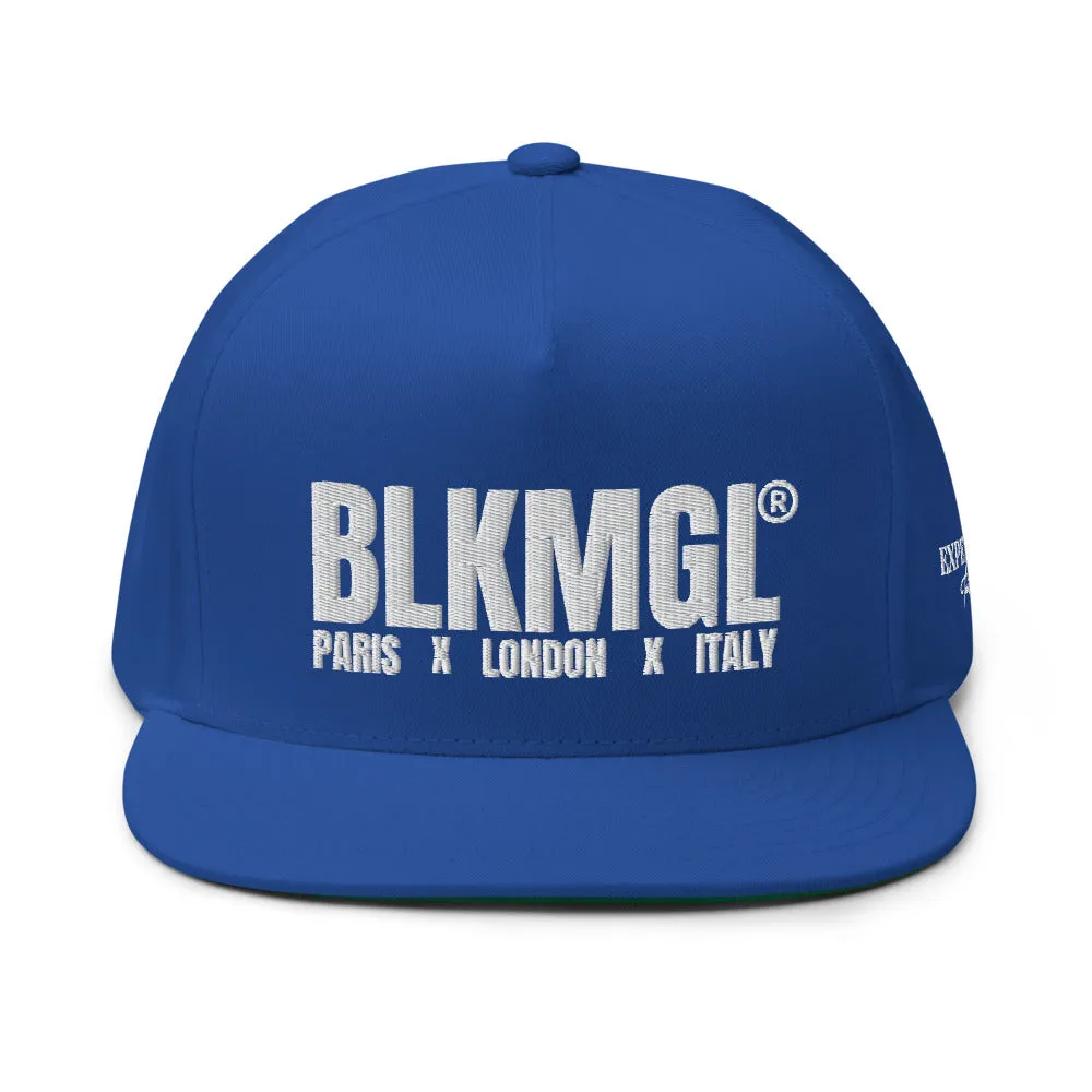 BLKMGL Flat Bill Cap