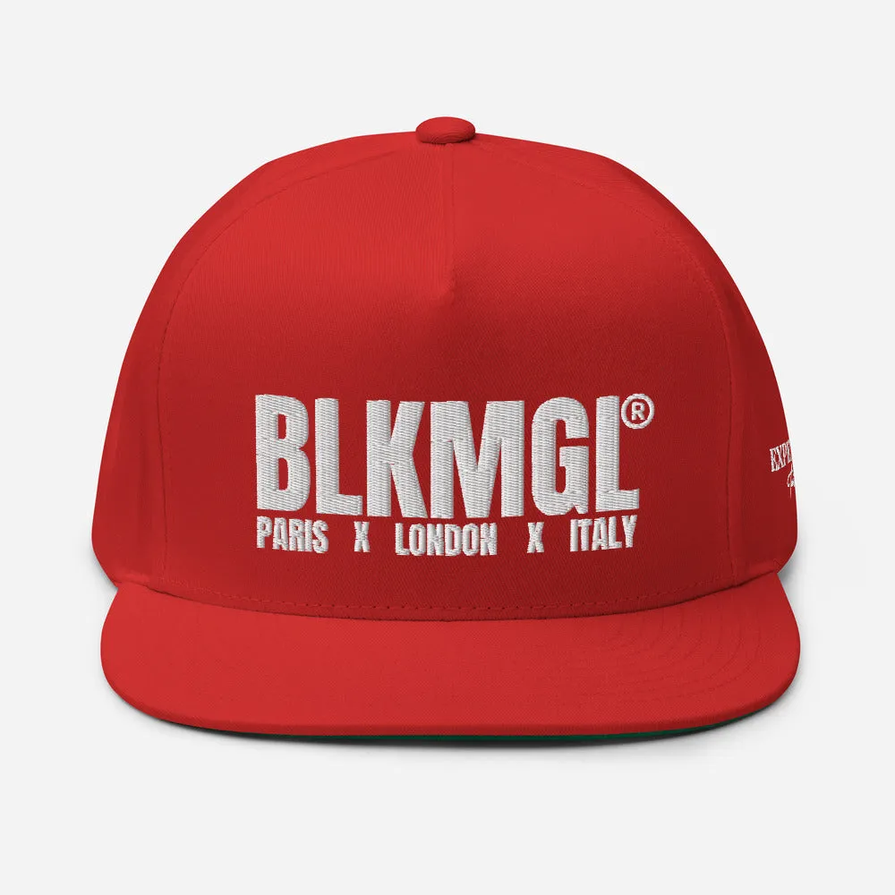 BLKMGL Flat Bill Cap