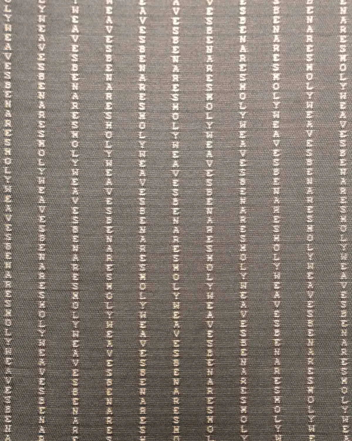 Custom Woven Pinstripe Luxury Packaging Fabric