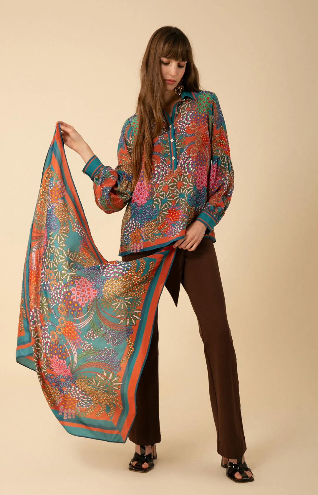 Elise Silk Scarf