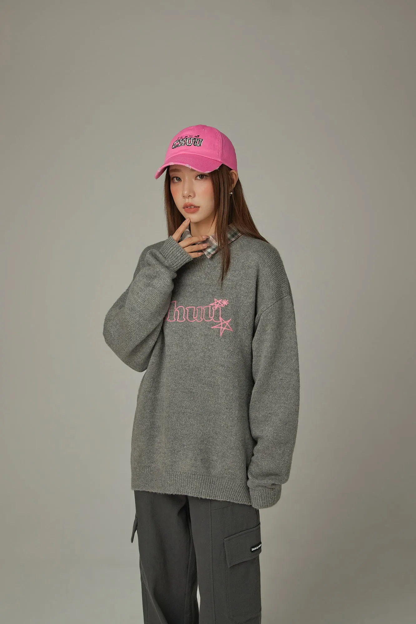 Embroidered Lettering Baseball Cap