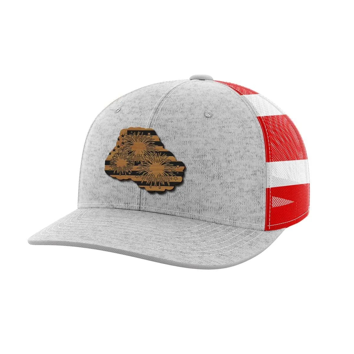 Fireworks Bamboo Patch Hat