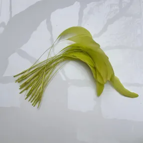 Green Individual Feathers for Customising Hats & Fascinators