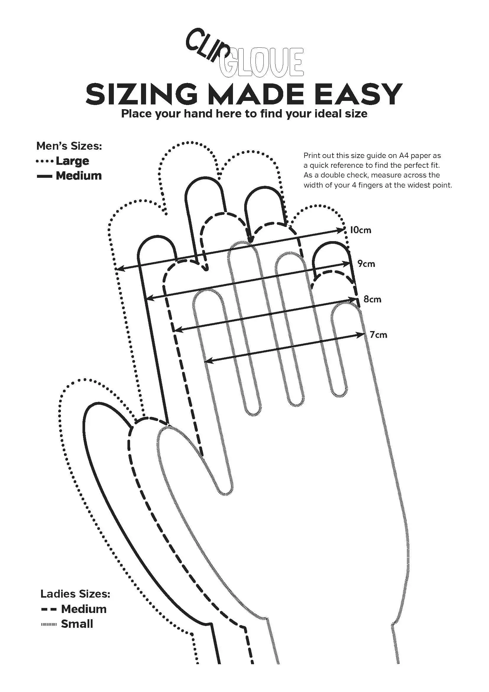 Leather Palm Gardening Gloves - Mens