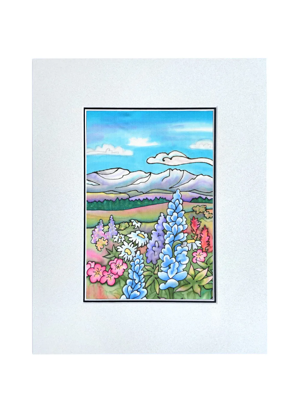 Lupins Wildflower Print | 11"x14"