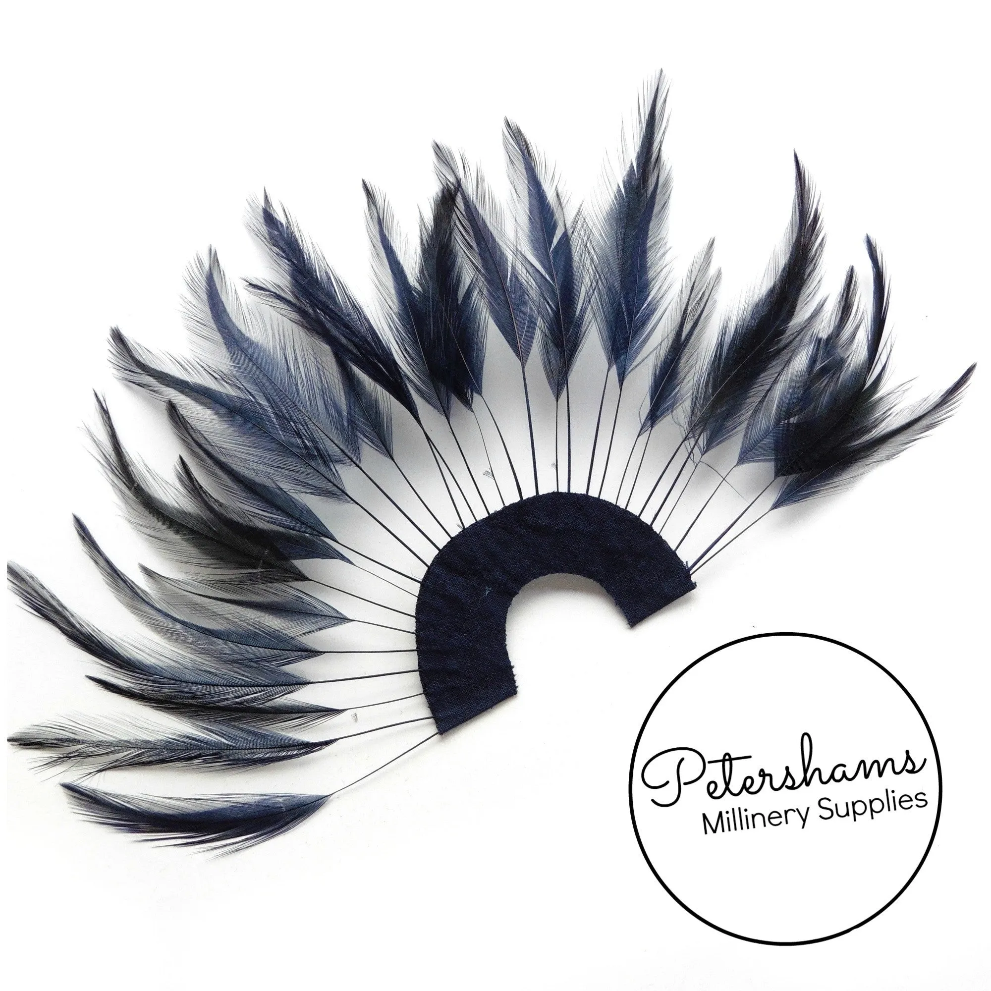 Stripped Hackle Feather Fan