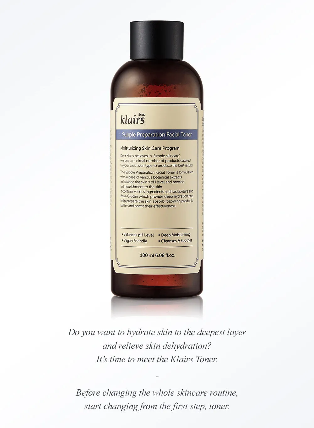 Supple Preparation Facial Toner (180ml)